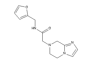 2-(6,8-dihydro-5H-imidazo[1,2-a]pyrazin-7-yl)-N-(2-furfuryl)acetamide