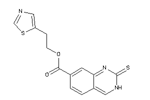 2-thioxo-3H-quinazoline-7-carboxylic Acid 2-thiazol-5-ylethyl Ester