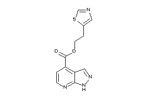 1H-pyrazolo[3,4-b]pyridine-4-carboxylic Acid 2-thiazol-5-ylethyl Ester