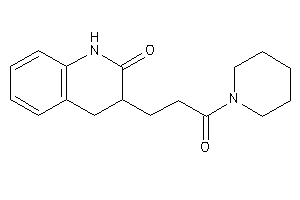 3-(3-keto-3-piperidino-propyl)-3,4-dihydrocarbostyril