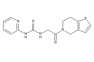 1-[2-(6,7-dihydro-4H-thieno[3,2-c]pyridin-5-yl)-2-keto-ethyl]-3-(2-pyridyl)urea