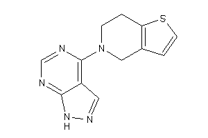 5-(1H-pyrazolo[3,4-d]pyrimidin-4-yl)-6,7-dihydro-4H-thieno[3,2-c]pyridine