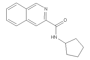 N-cyclopentylisoquinoline-3-carboxamide