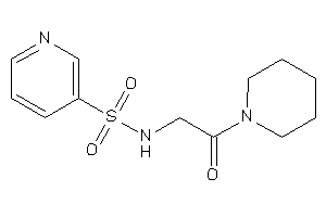 N-(2-keto-2-piperidino-ethyl)pyridine-3-sulfonamide