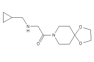 2-(cyclopropylmethylamino)-1-(1,4-dioxa-8-azaspiro[4.5]decan-8-yl)ethanone