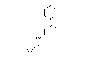 3-(cyclopropylmethylamino)-1-morpholino-propan-1-one