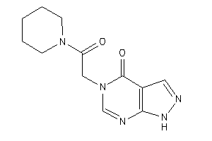 5-(2-keto-2-piperidino-ethyl)-1H-pyrazolo[3,4-d]pyrimidin-4-one