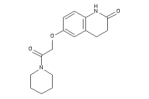 6-(2-keto-2-piperidino-ethoxy)-3,4-dihydrocarbostyril