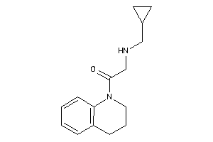 2-(cyclopropylmethylamino)-1-(3,4-dihydro-2H-quinolin-1-yl)ethanone