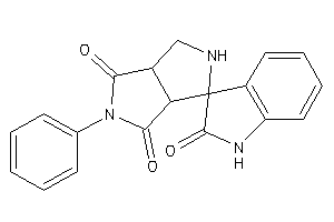 5-phenylspiro[2,3,3a,6a-tetrahydropyrrolo[3,4-c]pyrrole-1,3'-indoline]-2',4,6-trione