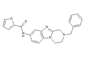 N-(2-benzyl-3,4-dihydro-1H-pyrazino[1,2-a]benzimidazol-8-yl)-2-furamide