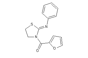 2-furyl-(2-phenyliminothiazolidin-3-yl)methanone