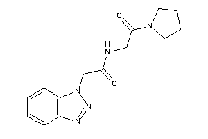 2-(benzotriazol-1-yl)-N-(2-keto-2-pyrrolidino-ethyl)acetamide