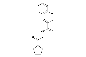 N-(2-keto-2-pyrrolidino-ethyl)-2H-chromene-3-carboxamide