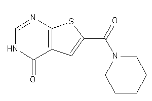 6-(piperidine-1-carbonyl)-3H-thieno[2,3-d]pyrimidin-4-one
