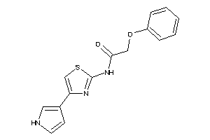 2-phenoxy-N-[4-(1H-pyrrol-3-yl)thiazol-2-yl]acetamide