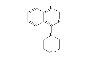 4-quinazolin-4-ylmorpholine