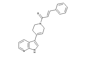 3-phenyl-1-[4-(1H-pyrrolo[2,3-b]pyridin-3-yl)-3,6-dihydro-2H-pyridin-1-yl]prop-2-en-1-one