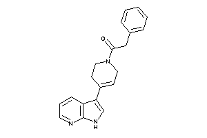 2-phenyl-1-[4-(1H-pyrrolo[2,3-b]pyridin-3-yl)-3,6-dihydro-2H-pyridin-1-yl]ethanone