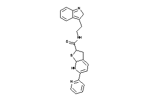 Image of N-[2-(2H-indol-3-yl)ethyl]-6-(2-pyridyl)-2,3,7,7a-tetrahydrothieno[2,3-b]pyridine-2-carboxamide