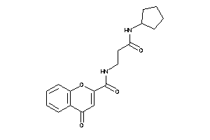 N-[3-(cyclopentylamino)-3-keto-propyl]-4-keto-chromene-2-carboxamide