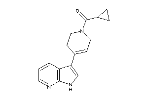 Cyclopropyl-[4-(1H-pyrrolo[2,3-b]pyridin-3-yl)-3,6-dihydro-2H-pyridin-1-yl]methanone