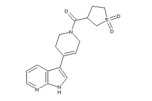 (1,1-diketothiolan-3-yl)-[4-(1H-pyrrolo[2,3-b]pyridin-3-yl)-3,6-dihydro-2H-pyridin-1-yl]methanone