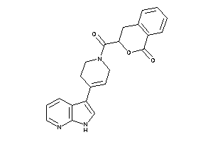 3-[4-(1H-pyrrolo[2,3-b]pyridin-3-yl)-3,6-dihydro-2H-pyridine-1-carbonyl]isochroman-1-one