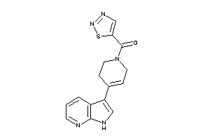 Image of [4-(1H-pyrrolo[2,3-b]pyridin-3-yl)-3,6-dihydro-2H-pyridin-1-yl]-(thiadiazol-5-yl)methanone