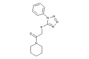 2-[(1-phenyltetrazol-5-yl)thio]-1-piperidino-ethanone