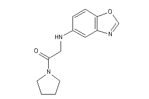 2-(1,3-benzoxazol-5-ylamino)-1-pyrrolidino-ethanone