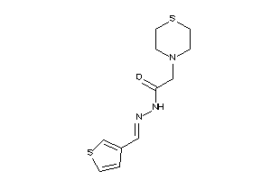 N-(3-thenylideneamino)-2-thiomorpholino-acetamide