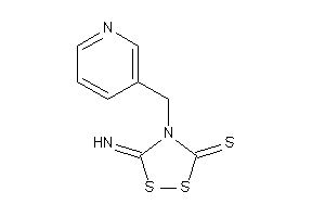 5-imino-4-(3-pyridylmethyl)-1,2,4-dithiazolidine-3-thione