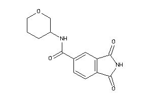 1,3-diketo-N-tetrahydropyran-3-yl-isoindoline-5-carboxamide