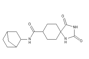 1,3-diketo-N-(2-norbornyl)-2,4-diazaspiro[4.5]decane-8-carboxamide