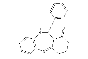 Image of 6-phenyl-5,6,6a,8,9,10-hexahydrobenzo[c][1,5]benzodiazepin-7-one
