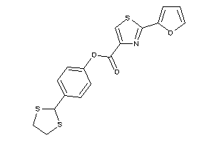 Image of 2-(2-furyl)thiazole-4-carboxylic Acid [4-(1,3-dithiolan-2-yl)phenyl] Ester