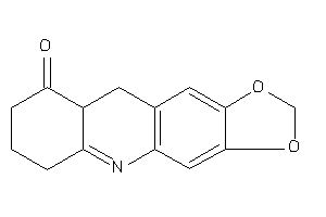 7,8,9a,10-tetrahydro-6H-[1,3]benzodioxolo[6,5-b]quinolin-9-one