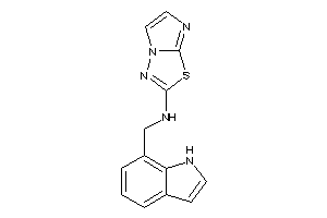 Imidazo[2,1-b][1,3,4]thiadiazol-2-yl(1H-indol-7-ylmethyl)amine