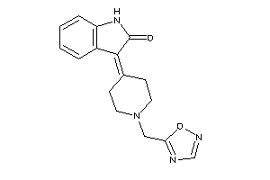 Image of 3-[1-(1,2,4-oxadiazol-5-ylmethyl)-4-piperidylidene]oxindole