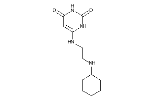 6-[2-(cyclohexylamino)ethylamino]uracil