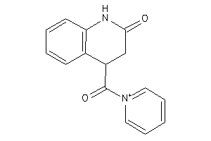 4-(pyridin-1-ium-1-carbonyl)-3,4-dihydrocarbostyril