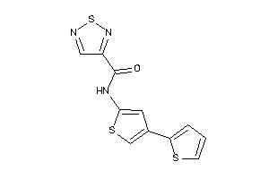 N-[4-(2-thienyl)-2-thienyl]-1,2,5-thiadiazole-3-carboxamide