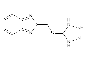 2-[(tetrazolidin-5-ylthio)methyl]-2H-benzimidazole