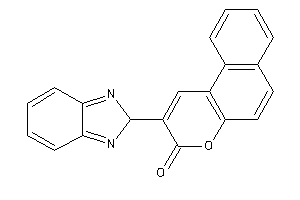 2-(2H-benzimidazol-2-yl)benzo[f]chromen-3-one