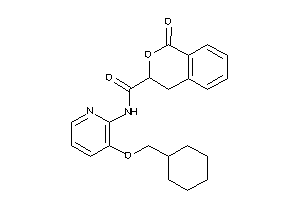 N-[3-(cyclohexylmethoxy)-2-pyridyl]-1-keto-isochroman-3-carboxamide