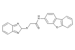 2-(2H-benzimidazol-2-ylthio)-N-dibenzofuran-3-yl-acetamide