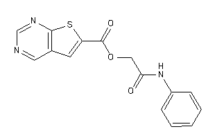 Thieno[2,3-d]pyrimidine-6-carboxylic Acid (2-anilino-2-keto-ethyl) Ester