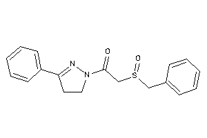 2-benzylsulfinyl-1-(3-phenyl-2-pyrazolin-1-yl)ethanone