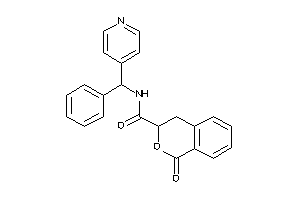 1-keto-N-[phenyl(4-pyridyl)methyl]isochroman-3-carboxamide